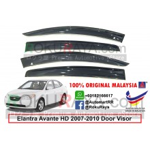 Hyundai Elantra Avante HD (4th Gen) 2007-2010 AG Door Visor Air Press Wind Deflector (Big 12cm Width)